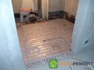 Ремонт полов и санузла, ул. Береговая Ремонт полов и санузла, ул. Береговая